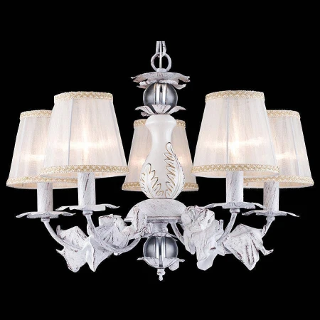 Люстра Natali Kovaltseva 70043-5C WHITE GOLD LADY