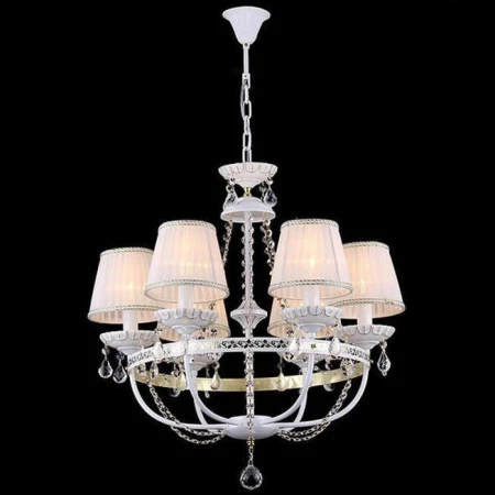 Люстра Natali Kovaltseva 10849/6C WHITE GOLD 10849