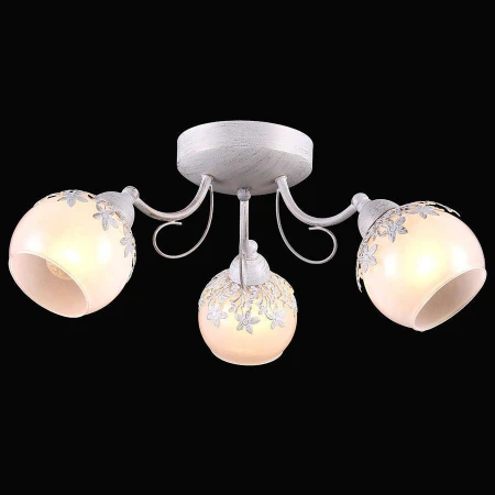 Люстра Natali Kovaltseva 75043-3C WHITE GOLD Potana