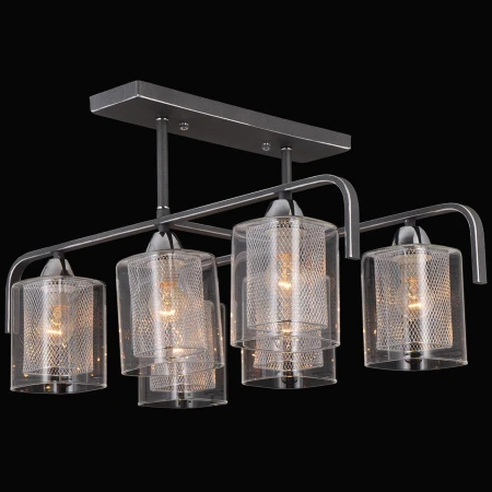 Светильник Natali Kovaltseva 75066/6C STAIN SILVER Hostalina