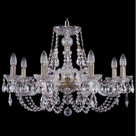 Хрустальная люстра Bohemia Ivele Crystal 1406/8/240/Pa