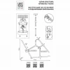 Подвесная люстра Lightstar Struttura 742067