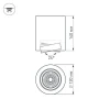 Потолочный светодиодный светильник Arlight SP-Focus-R120-16W Warm White 021065 Потолочный светодиодный светильник Arlight SP-Focus-R120-16W Warm White 021065