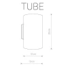 Настенный светильник Nowodvorski Tube 9320 Настенный светильник Nowodvorski Tube 9320