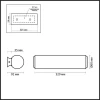 Подсветка для зеркал Odeon Light Tube 2028/2W