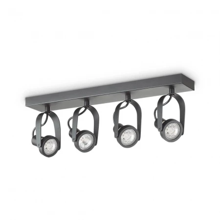 Спот Ideal Lux Glim Compact PL4 Nero