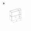Трековый светодиодный светильник Arlight Mag-Laser-Fold-45-S84-3W Warm3000 027627