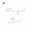 Трековый светодиодный светильник Arlight LGD-Nika-4TR-R100-20W Day4000 031111 Трековый светодиодный светильник Arlight LGD-Nika-4TR-R100-20W Day4000 031111